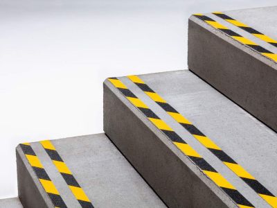 Taśma antypoślizgowa DURALINE® GRIP+ 25 mm kolorowa Numer produktu 1095130 Kolor: żółty/czarny (2)