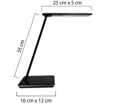 LAMPA BIURKOWA UNILUX LINKA LED CZARNY (2)