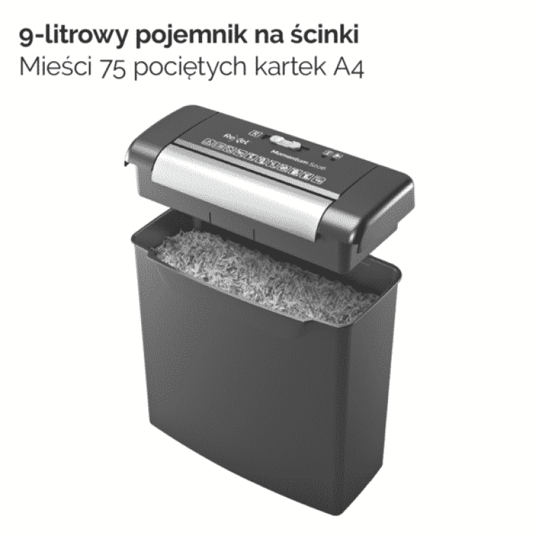 REXEL Niszczarka Momentum S206 P2 (4)