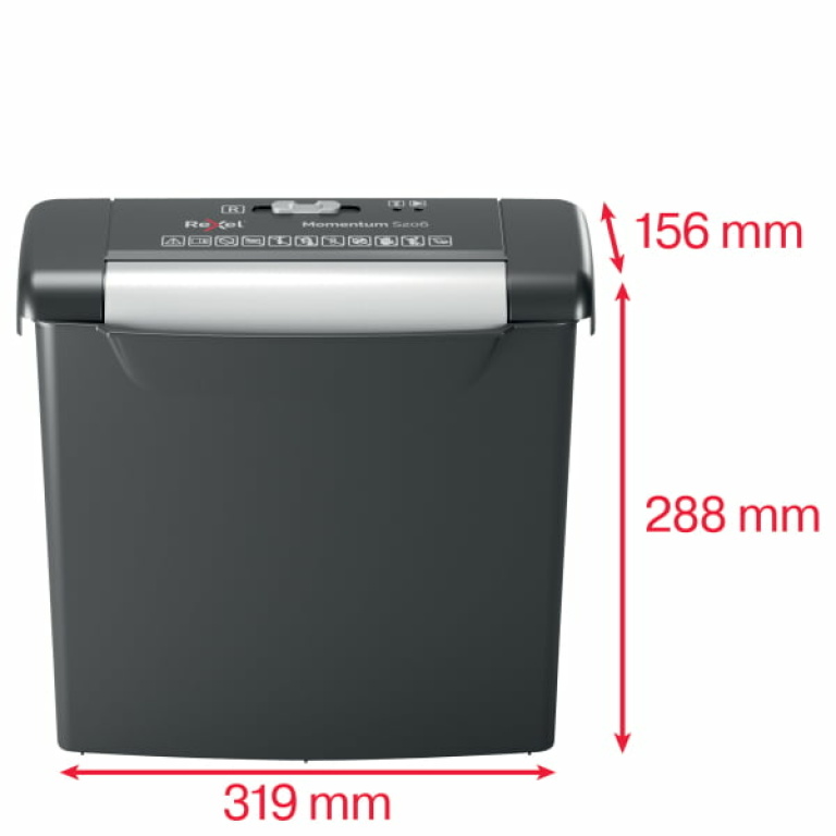 REXEL Niszczarka Momentum S206 P2 (7)