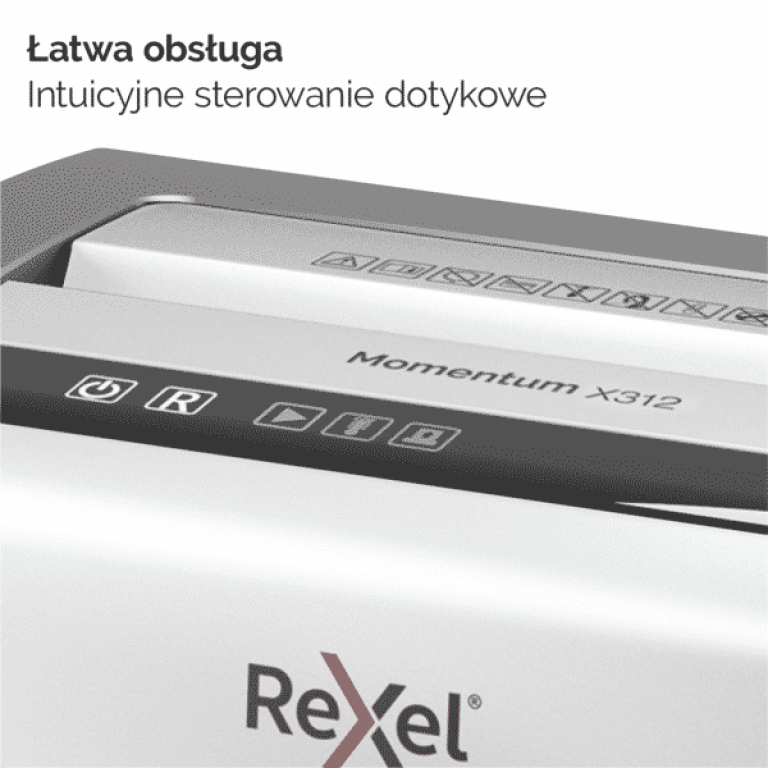 REXEL Niszczarka Momentum X312 P3 (2)