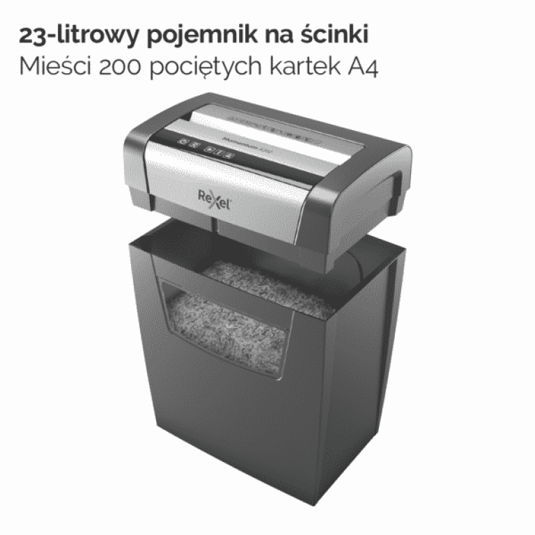 REXEL Niszczarka Momentum X312 P3 (5)