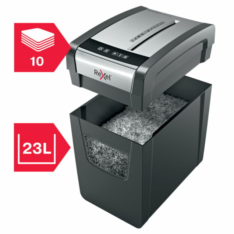 REXEL Niszczarka Momentum X410-SL Slimline P4 (6)