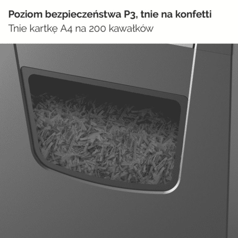 REXEL Niszczarka Momentum X312-SL Slimline P3 (4)