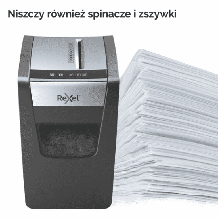 REXEL Niszczarka Momentum X312-SL Slimline P3 (6)