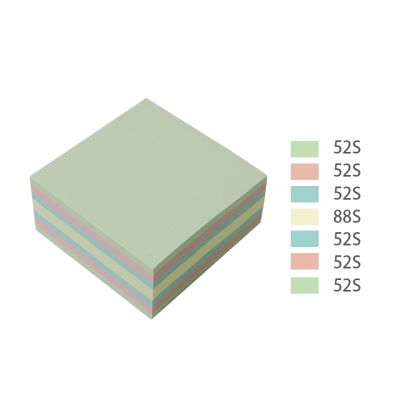 Notes kostka FSC 76x76mm pastel 400k. 21891 STICK`N (2)