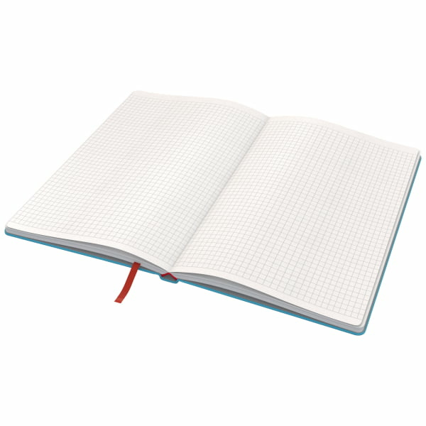 LEITZ Cosy Notatnik A5 w kratkę niebieski (2)