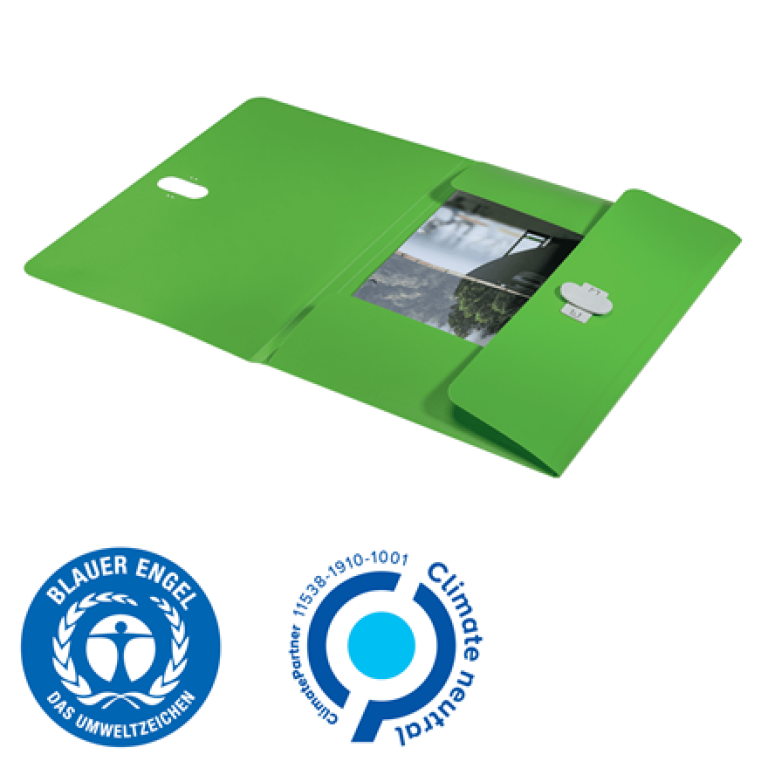 LEITZ Recycle Teczka neutralna pod względem emisji CO2 zielona (2)