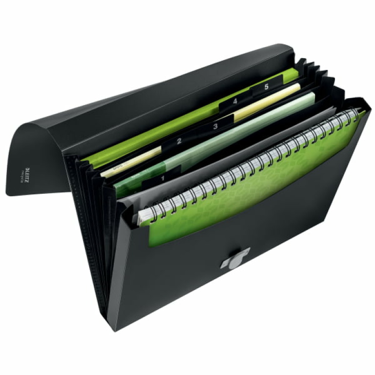 LEITZ Recycle Teczka z poszerzanymi przegródkami neutralna pod względem emisji CO2 (6)