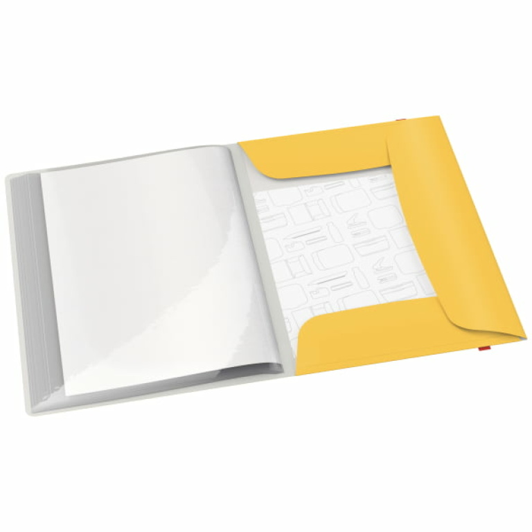 LEITZ Cosy Album ofertowy poszerzony PP żółty (3)