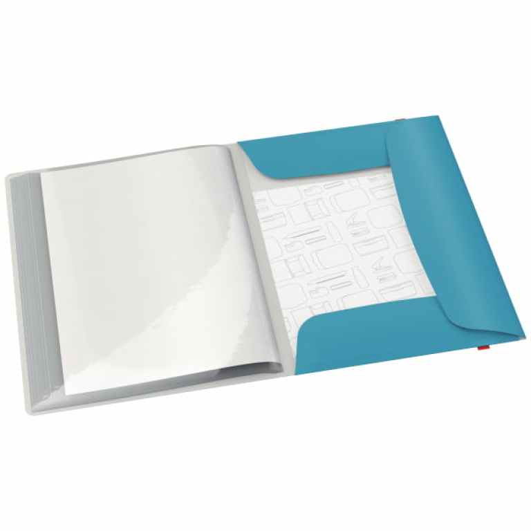 LEITZ Cosy Album ofertowy poszerzoy PP niebieski (3)