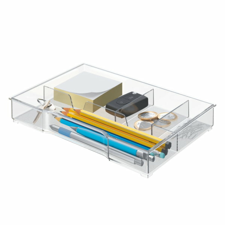 LEITZ Wow Plus Organizer do pojemnika z szufladami przezroczysty (2)