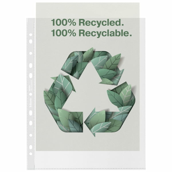 ESSELTE 100% Recycled Premium Koszulka groszkowa 70 mic. A4 Maxi 100 sztuk
Esselte - liczy się jakość! (4)