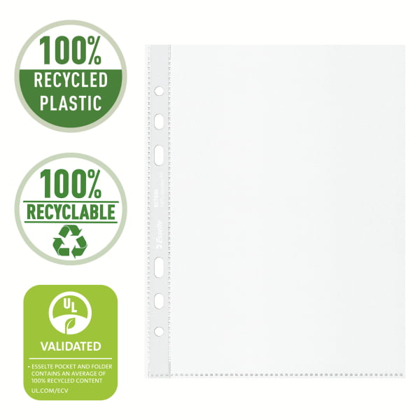 ESSELTE 100% Recycled Premium Koszulka groszkowa 70 mic. A5 100 sztuk
Esselte - liczy się jakość! (2)