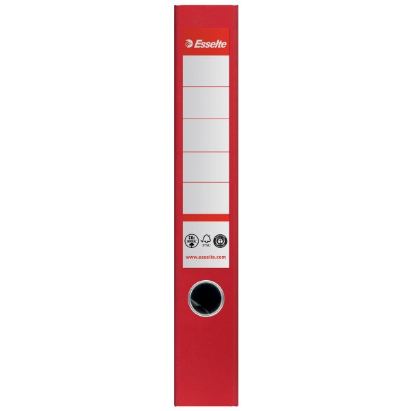 ESSELTE No.1 Segregator A4 50 mm czerwony neutralny pod względem emisji CO2
Esselte - liczy się jakość! (3)