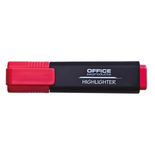 Zakreślacz fluorescencyjny OFFICE PRODUCTS, 1-5mm (linia), czerwony (2)