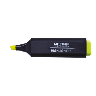 Zakreślacz fluorescencyjny OFFICE PRODUCTS, 1-5mm (linia), żółty (2)