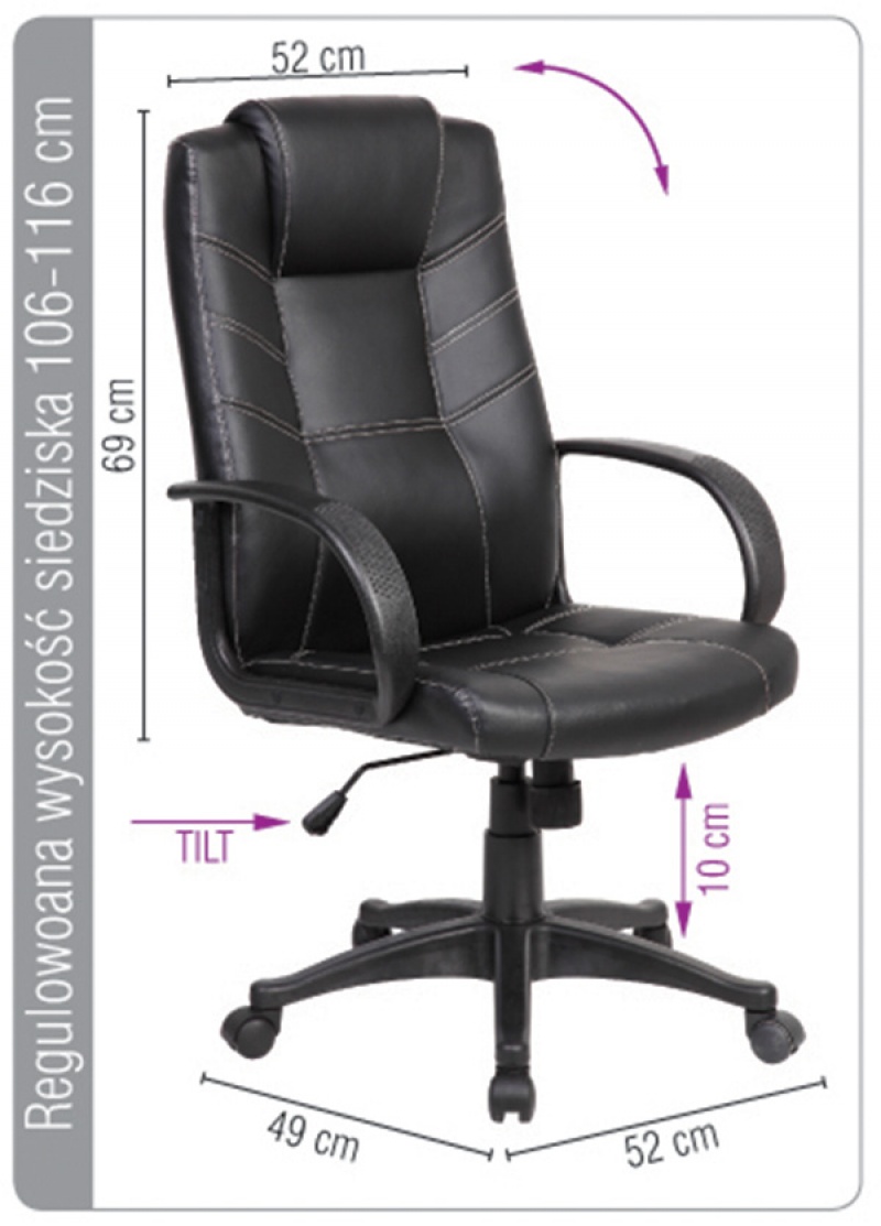 Fotel biurowy OFFICE PRODUCTS Corsica (2)