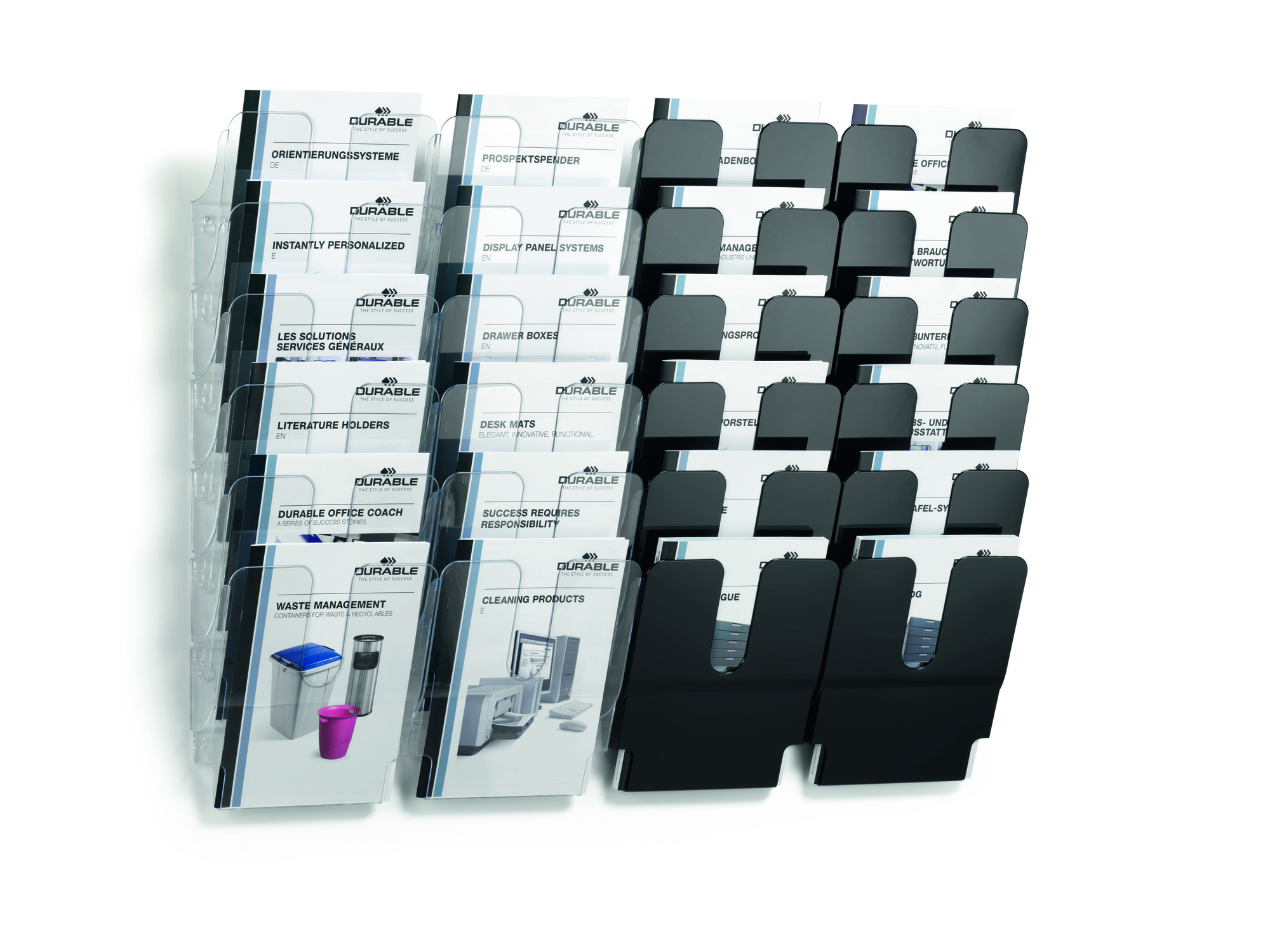 DURABLE Flexiplus Zestaw pojemników na dokumenty 6 szt. (2)