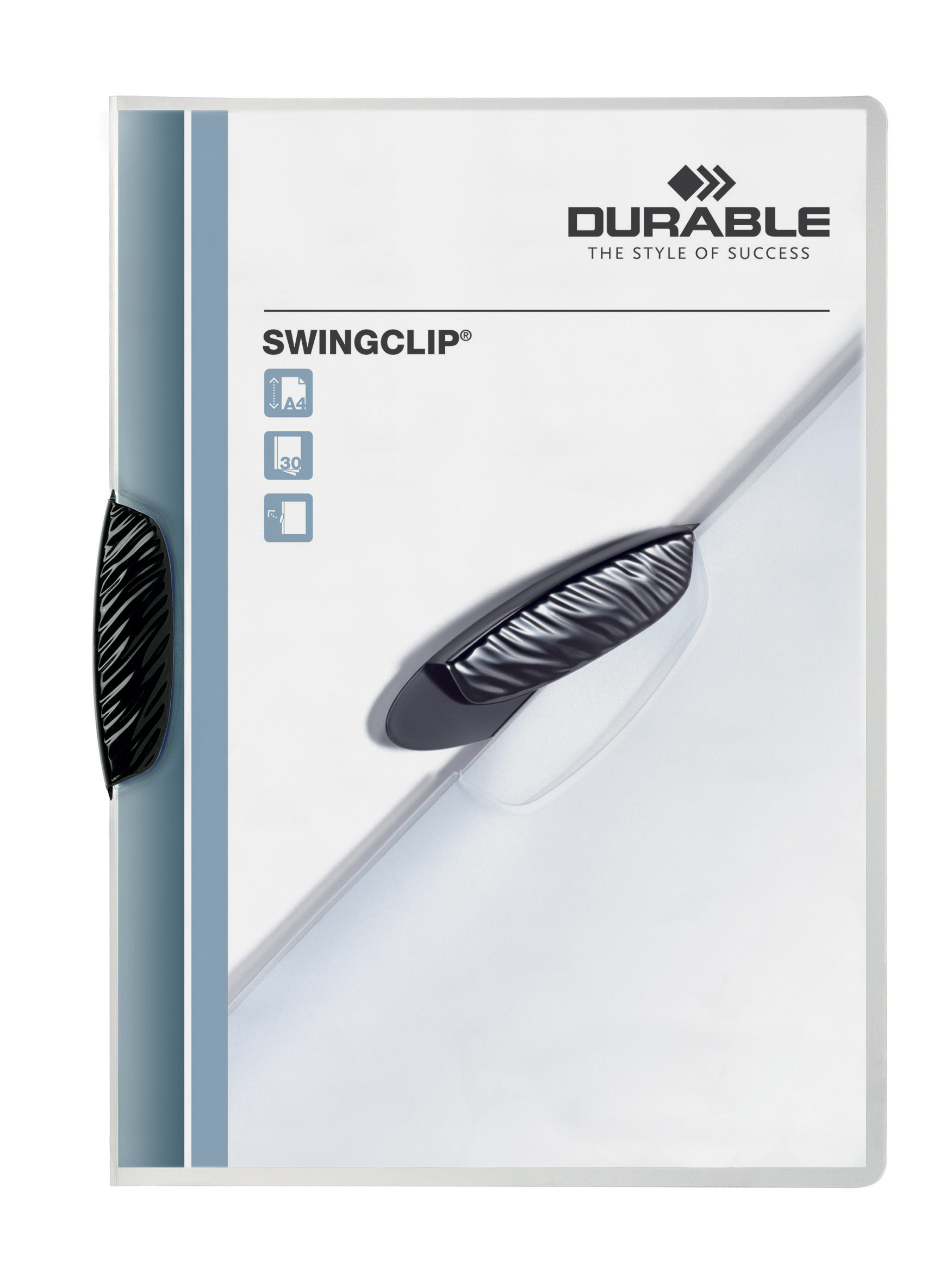 SKOROSZYT ZACISKOWY DURABLE SWINGCLIP czarny (2)