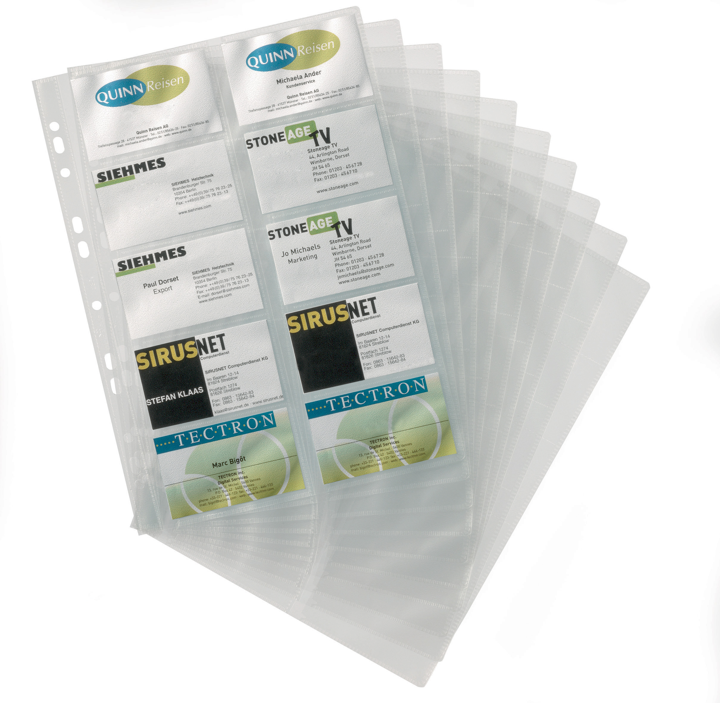 WKŁAD DO WIZYTOWNIKA DURABLE VISIFIX  NA 400 WIZYTÓWEK A4 (2)