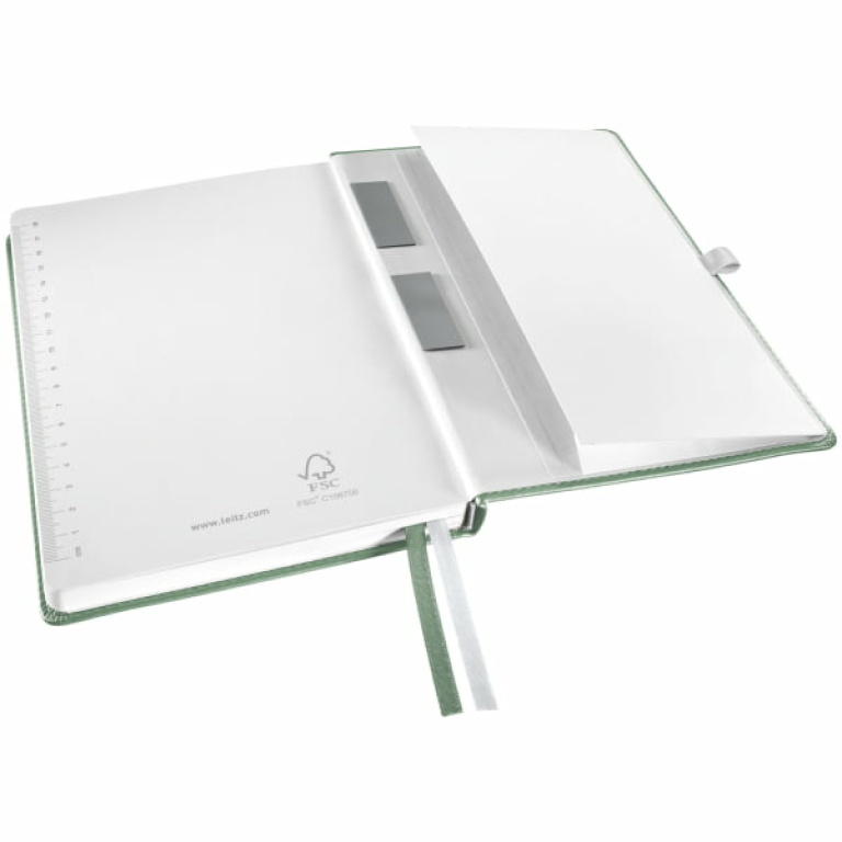 LEITZ Style Notatnik w kratkę A5 80 kartek seledynowy (4)