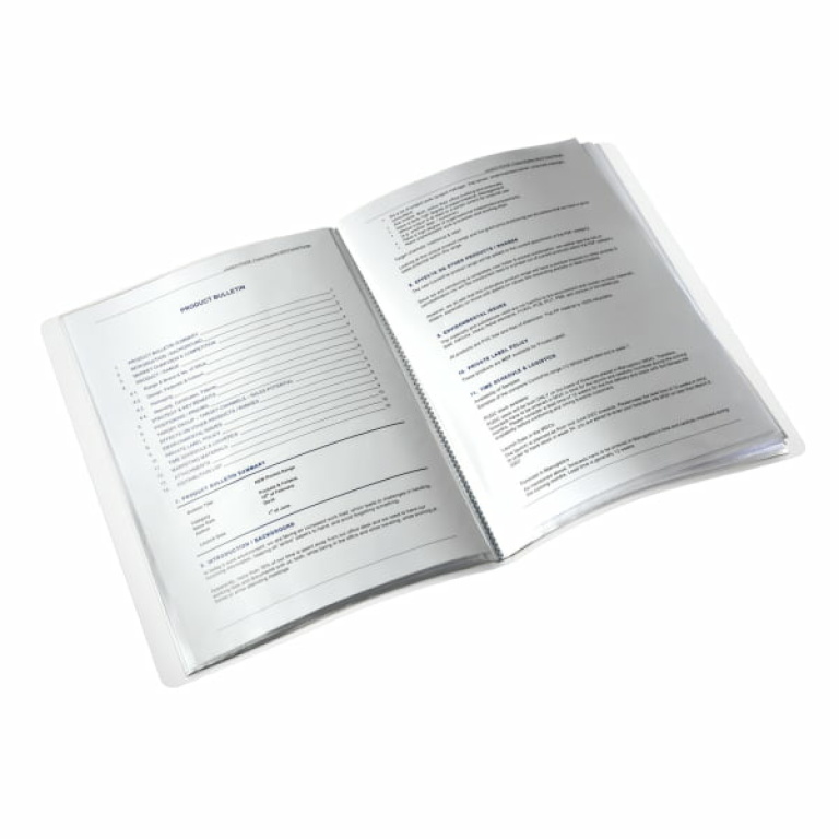 LEITZ Wow Album ofertowy na 40 koszulek niebieski (2)