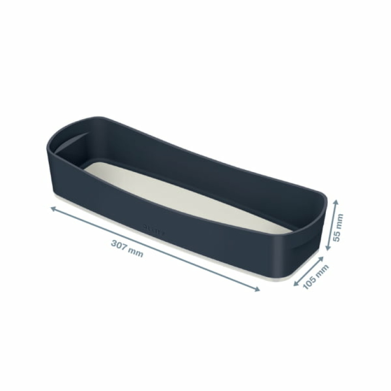 LEITZ MyBox Cosy Organizer podłużny do przechowywania szary (2)