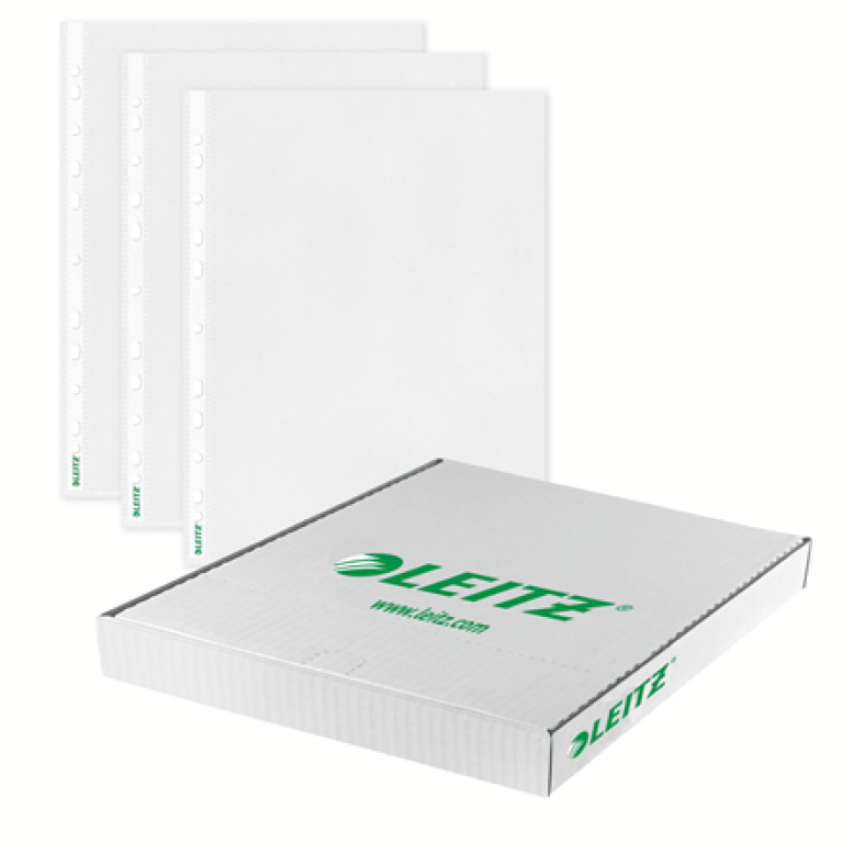LEITZ Premium Koszulki groszkowe na katalogi A4 poszerzane 10 szt. (6)