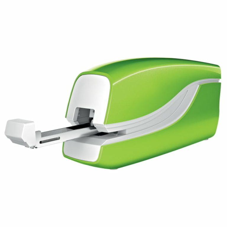 LEITZ Wow NeXXt Zszywacz elektryczny do 10 kartek zielony (2)