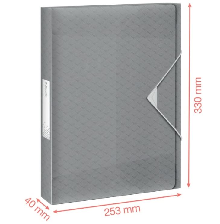 ESSELTE Colour’Breeze Teczka z gumką o zwiększonej pojemności 40mm lawendowa (3)