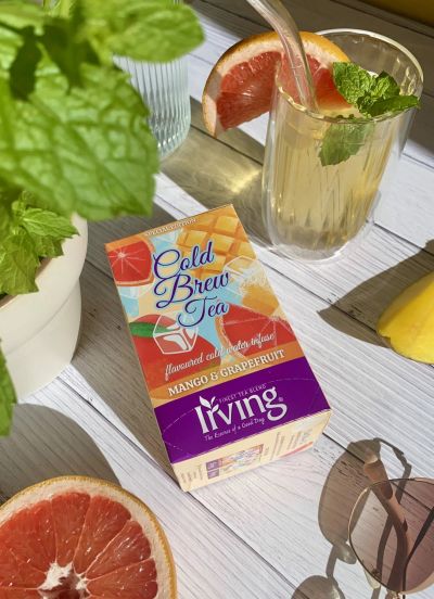 IRVING Cold Brew Herbata na zimno z mango i grejpfrutem 20 kopert (2)