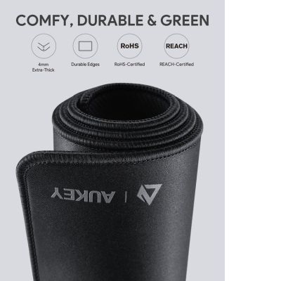 AUKEY KM-P2 XXL gamingowa podkładka pod mysz i klawiaturę | 800x300x3mm | wodoodporna | gumowany spód | uniwersalna (2)