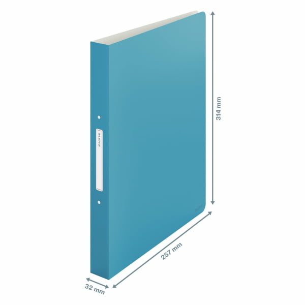 LEITZ Cosy Segregator 2-ringowy 32mm niebieski (2)