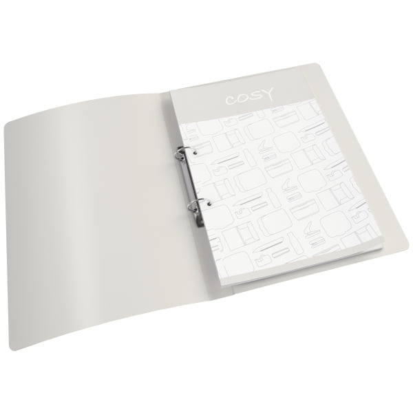LEITZ Cosy Segregator 2-ringowy 32mm szary (3)