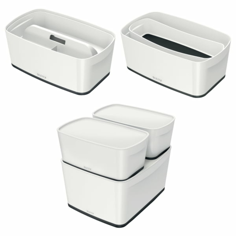 LEITZ Wow MyBox Pojemnik mały z pokrywą czarny (3)