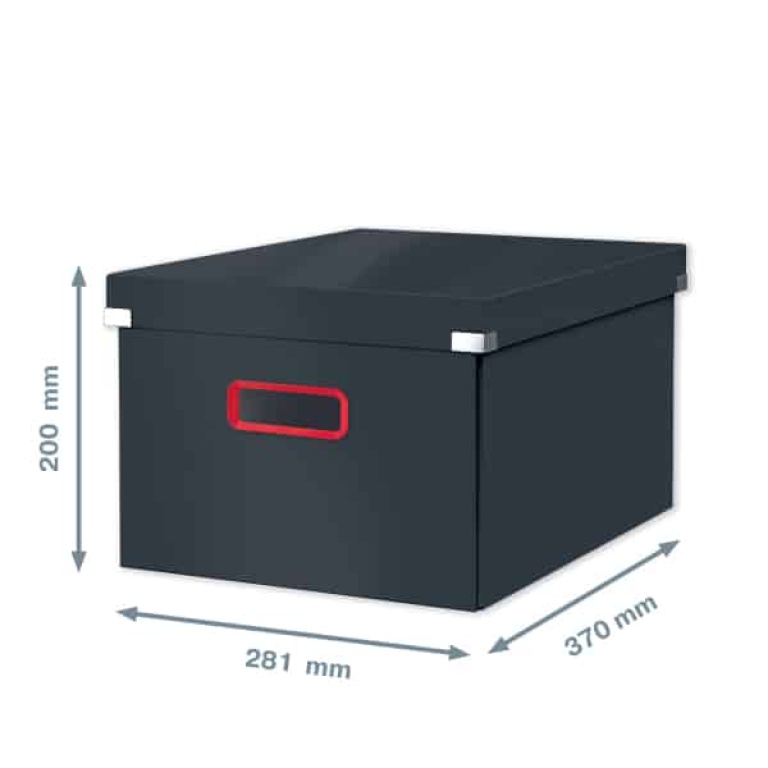 LEITZ Click & Store Cosy Średniej wielkości pudełko do przechowywania szare (2)