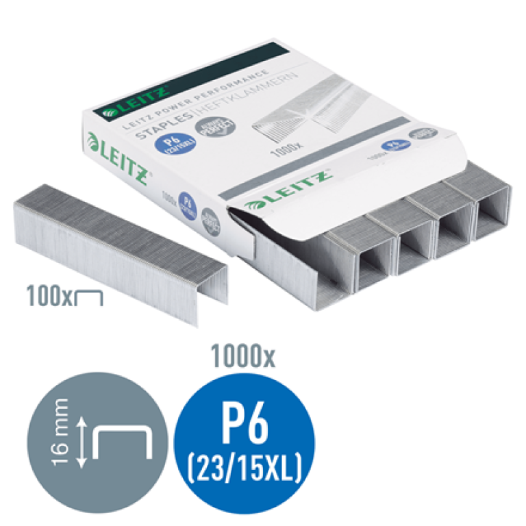 LEITZ Power Performance Zszywki 23/15XL 1000 sztuk (2)