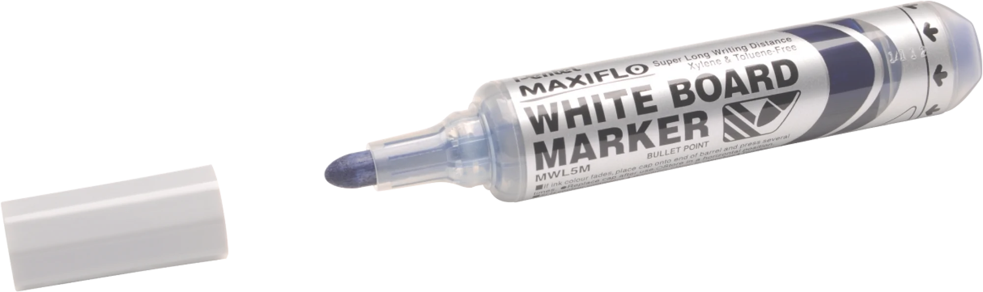 MARKER DO BIAŁYCH TABLIC MWL5M NIEBIESKI PENTEL CENA ZA 1SZT (3)