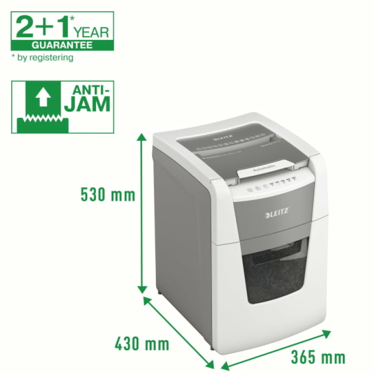 LEITZ Niszczarka automatyczna IQ Small Office 100 P5 (2)