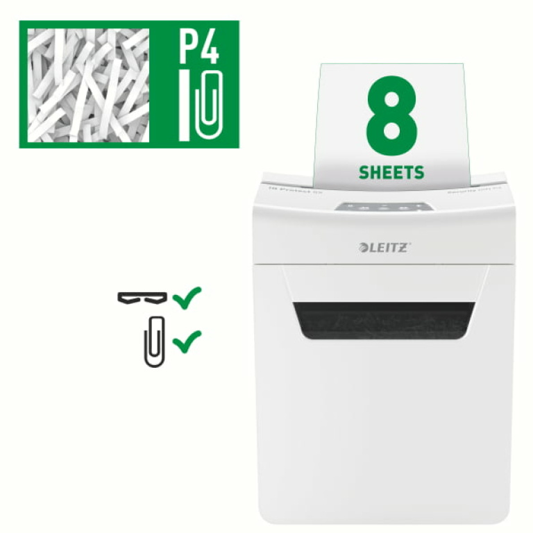 LEITZ Niszczarka IQ Protect Premium 8X (4)