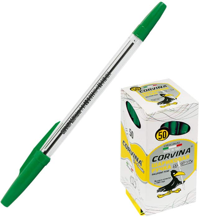 DŁUGOPIS CORVINA ZIELONY (2)