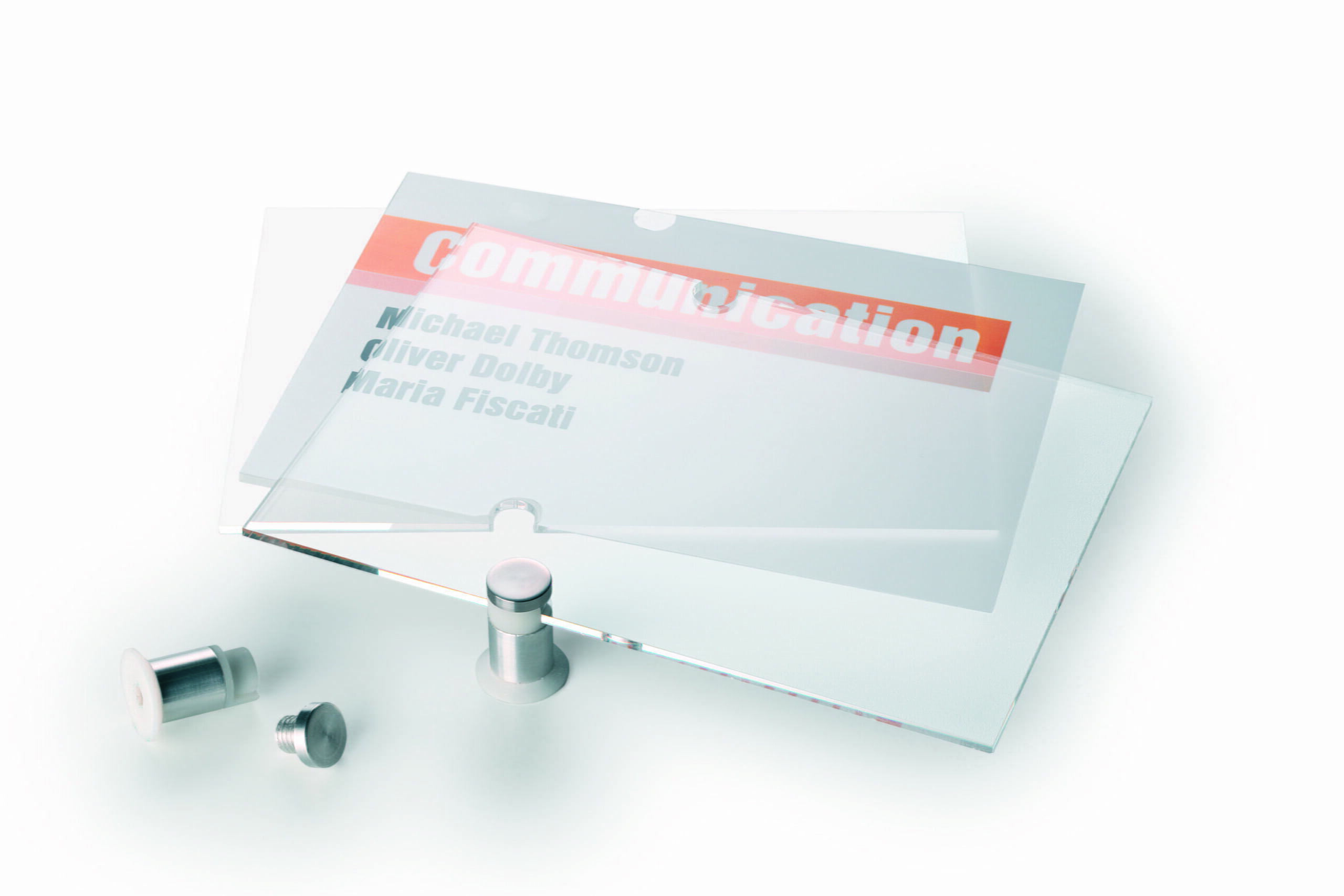 CRYSTAL SIGN – TABLICZKA INFORMACYJNA  210 X 148 MM DURABLE (2)