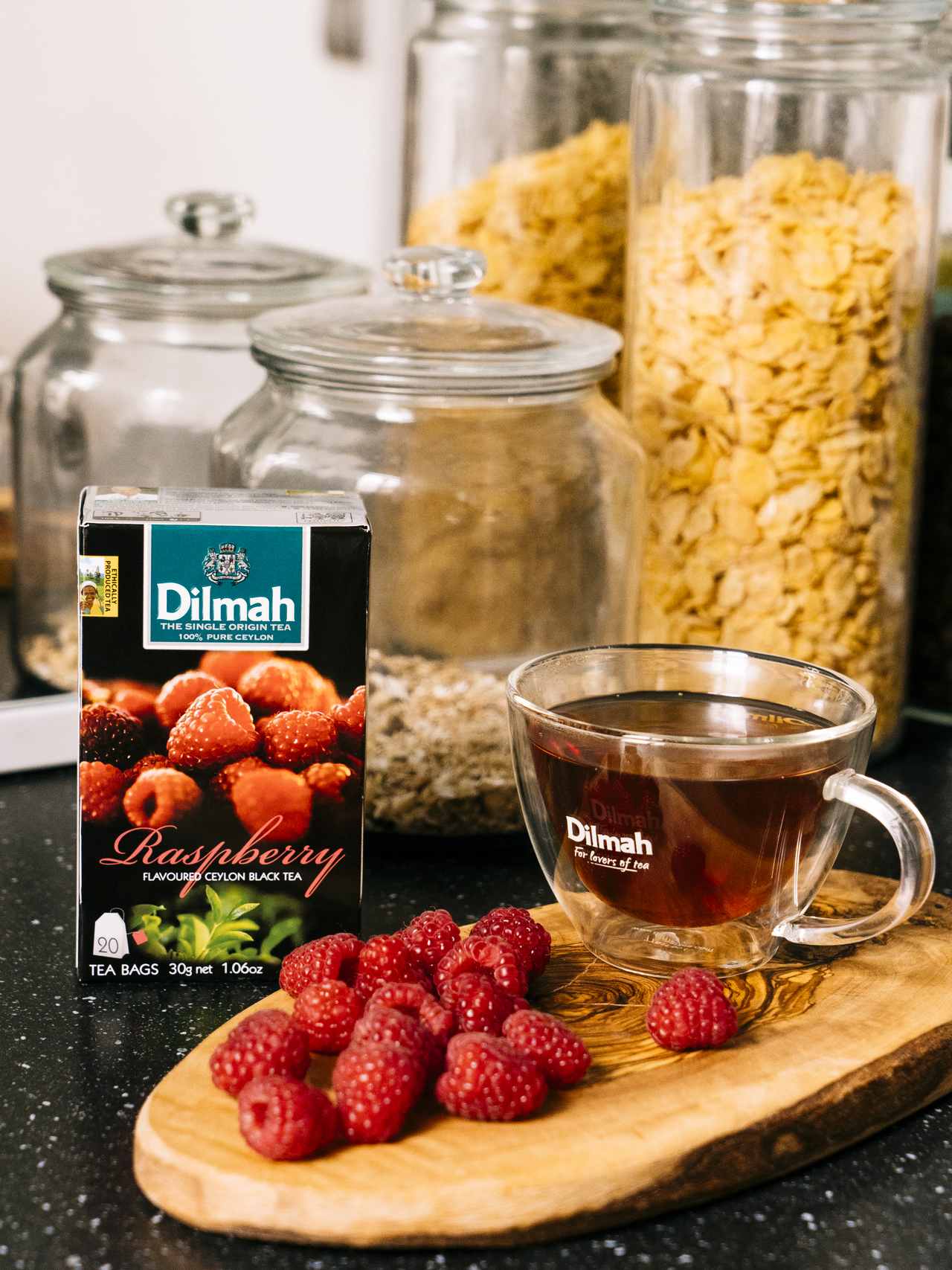 HERBATA DILMAH  O SMAKU MALINY  20 SZT. (2)