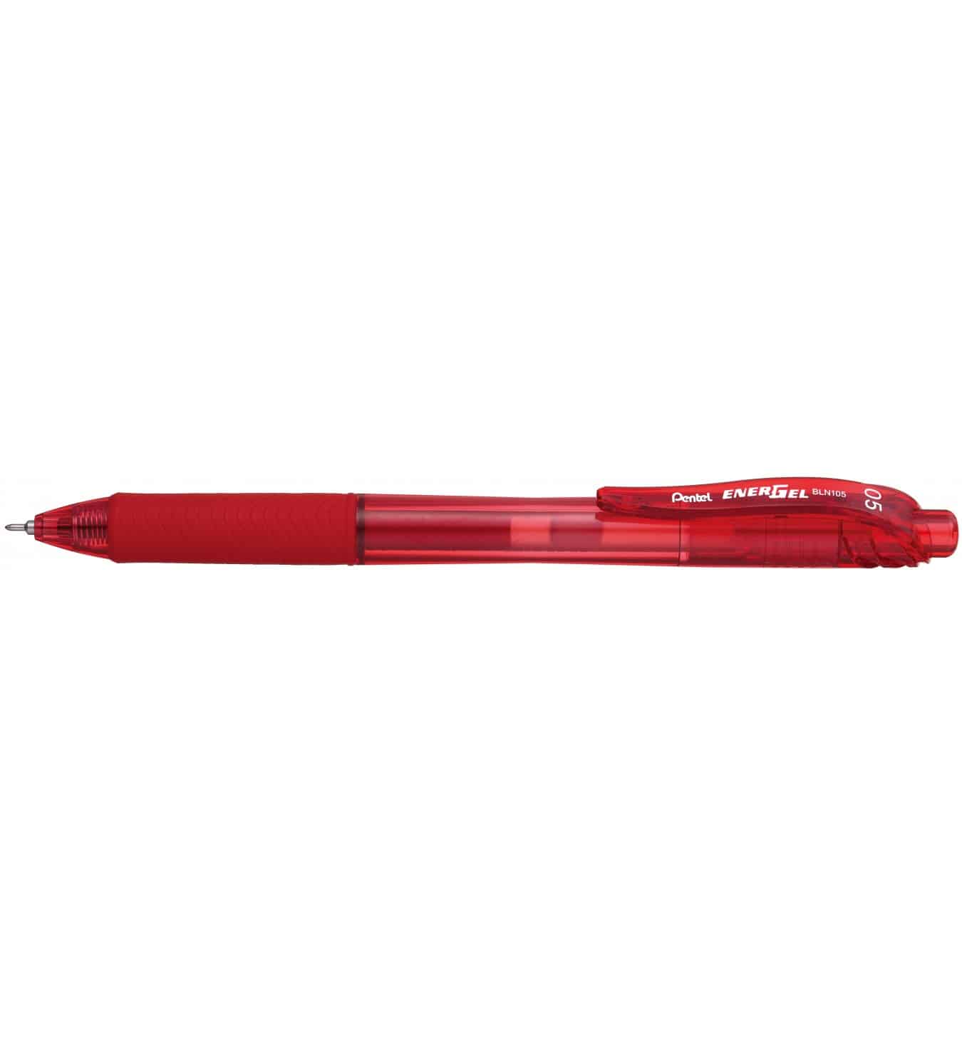 Cienkopis kulkowy BLN105 PENTEL /0,5mm/ czerwony (2)