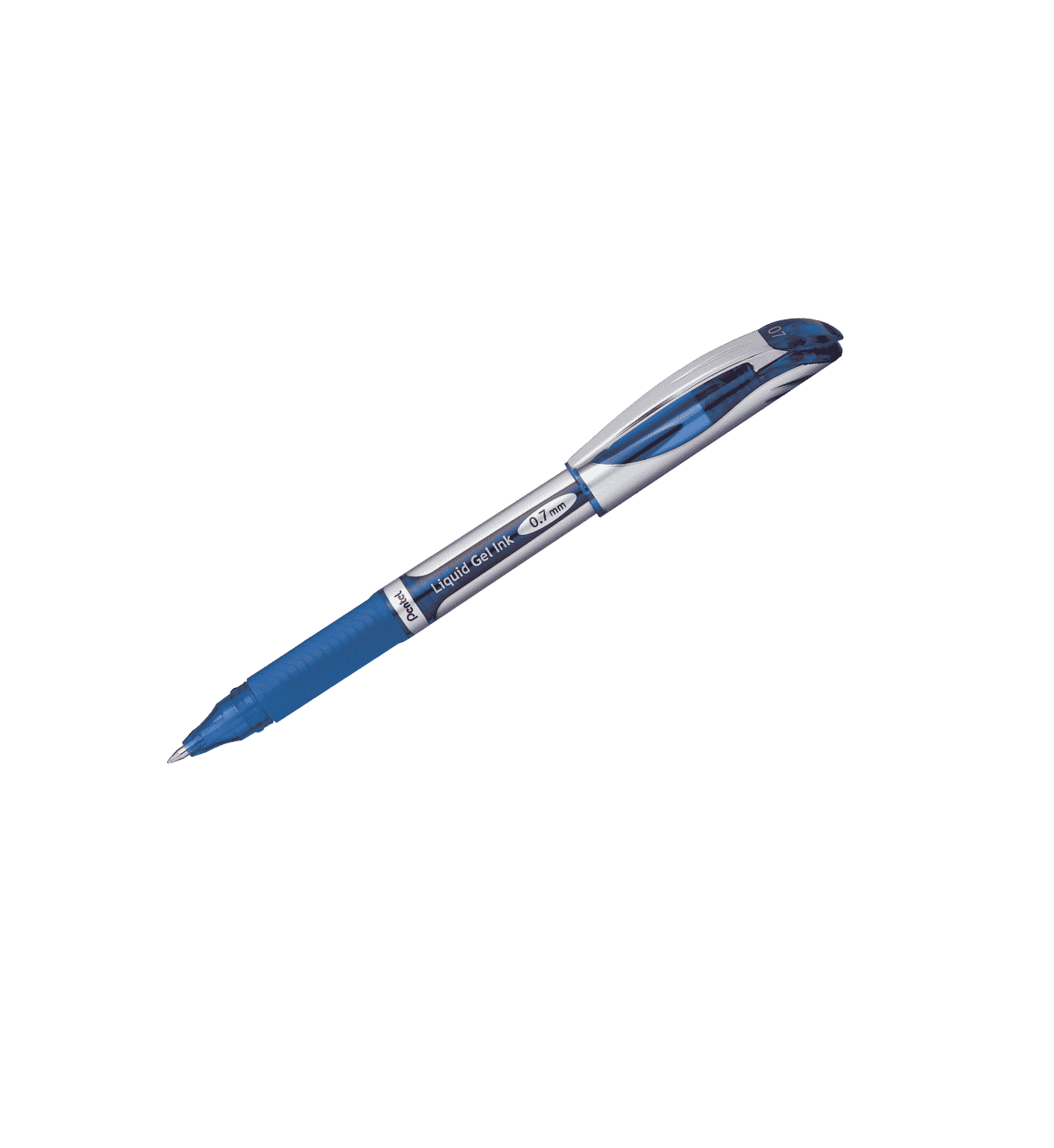 PIÓRO KULKOWE Z PŁYNNYM TUSZEM ŻELOWYM 0,7 MM, NA WKŁADY WYMIENNE LR7 NIEBIESKI (3)
