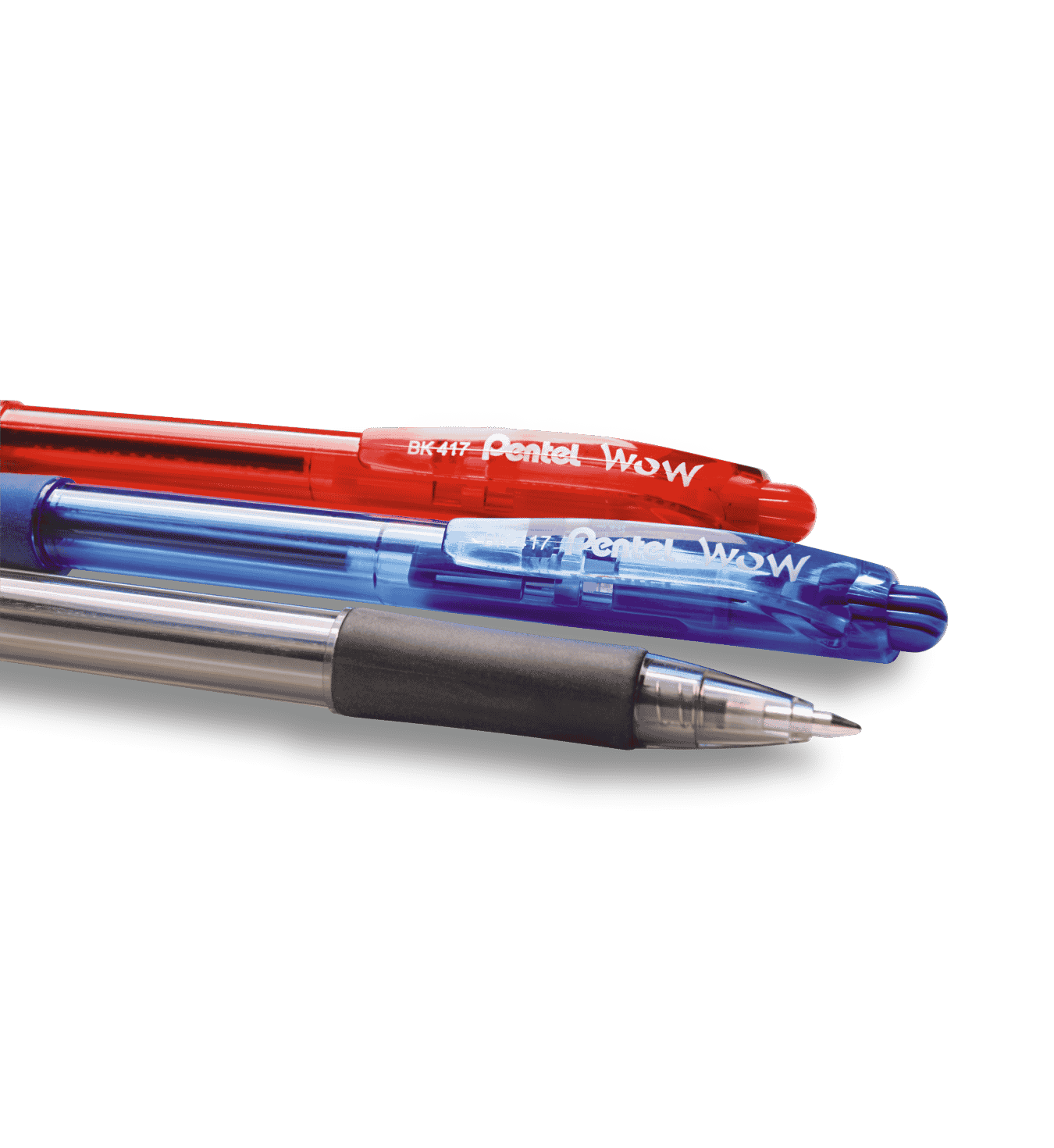 DŁUGOPIS PENTEL BK417 WOW CZARNY (3)
