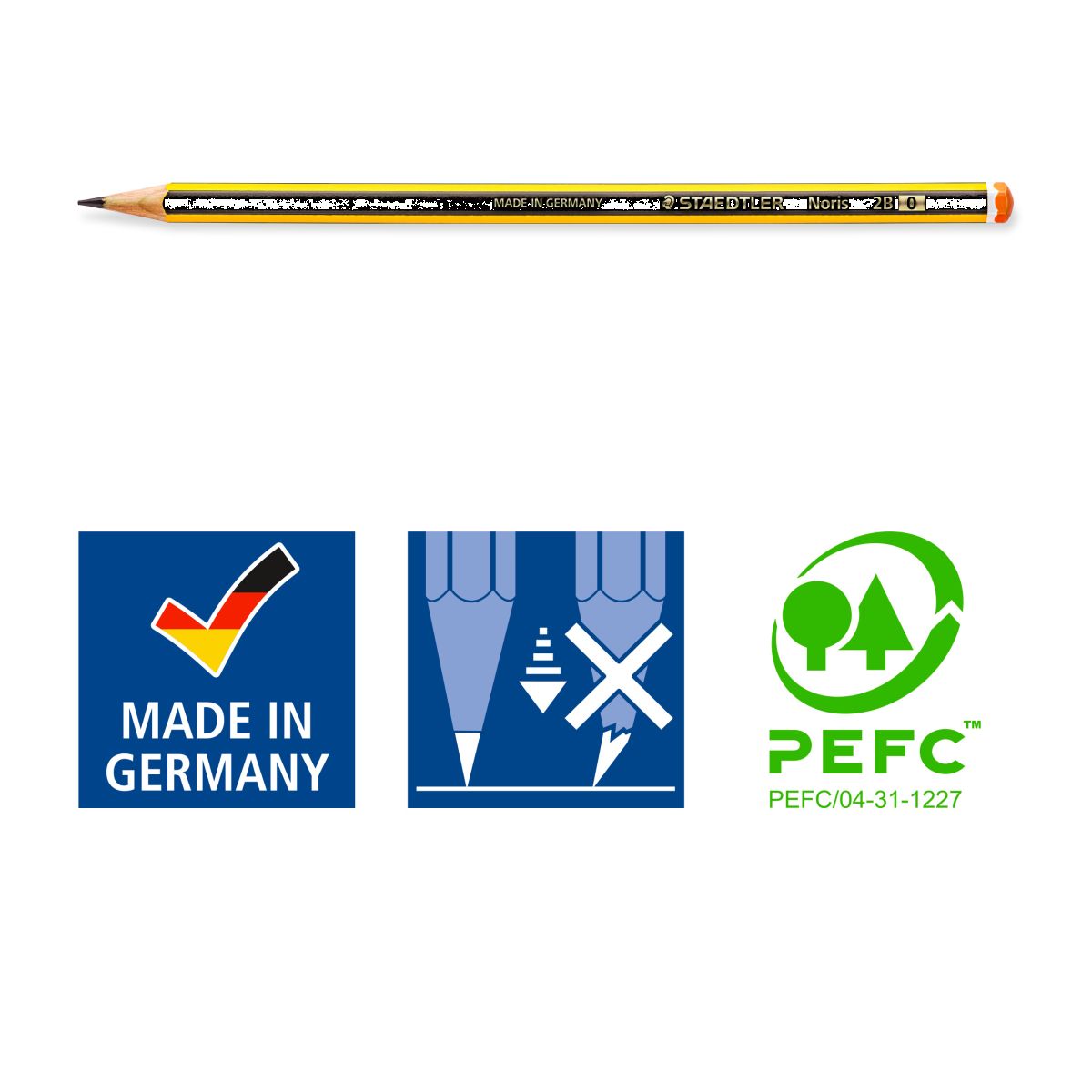 OŁÓWEK STAEDTLER NORIS 2B (4)
