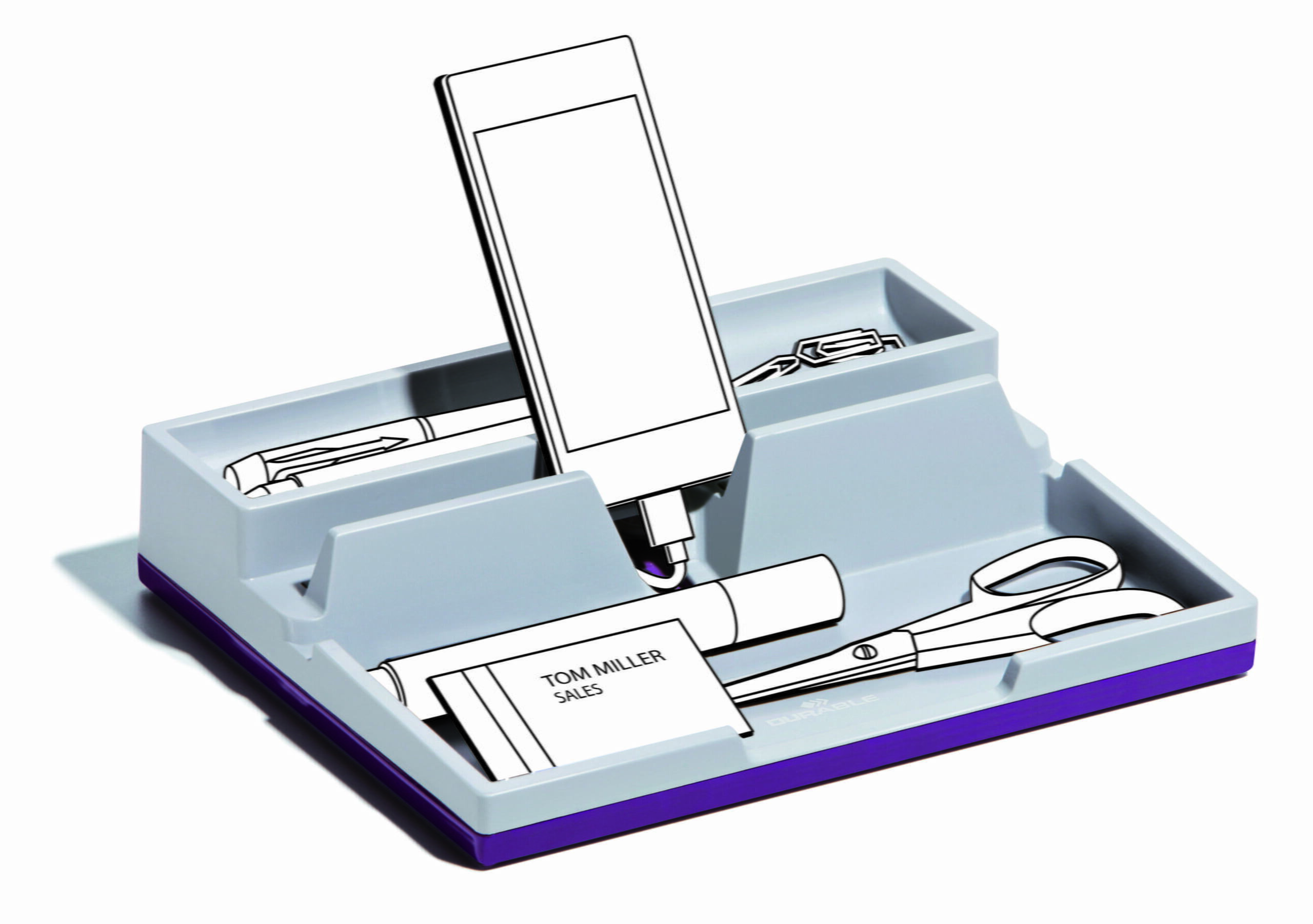 Przybornik DURABLE VARICOLOR® SMART OFFICE (4)